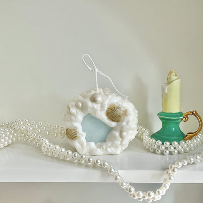 sea foam candle