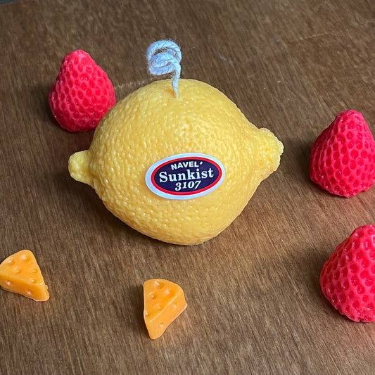 lemon candle