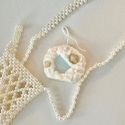 sea foam candle