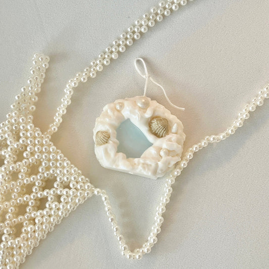sea foam candle