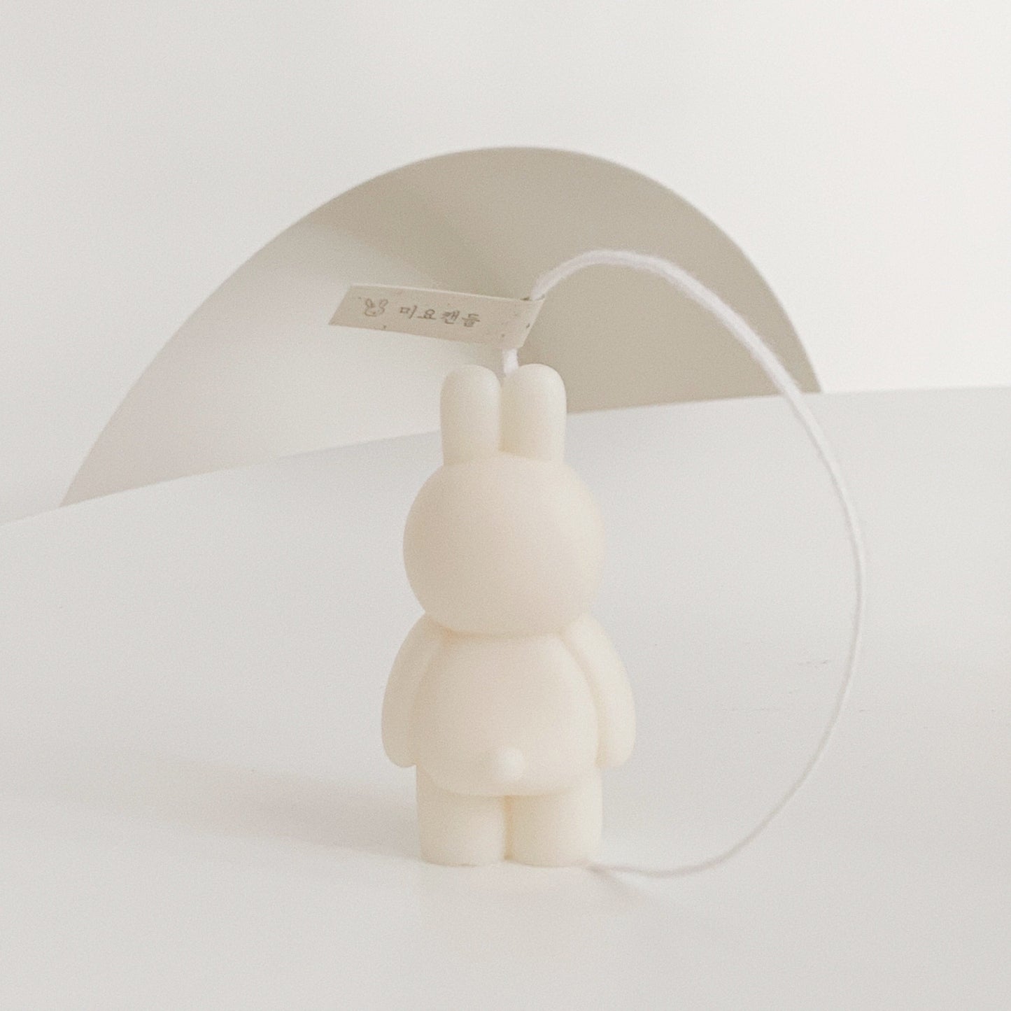 rabbit bear candle