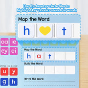 Phonics Magnetic Letter Blocks – 265 Pieces for Fun & Interactive Learning