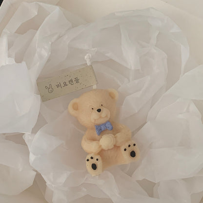 mini bear candle