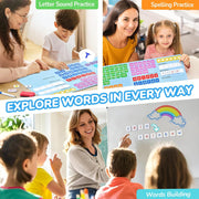 Phonics Magnetic Letter Blocks – 265 Pieces for Fun & Interactive Learning