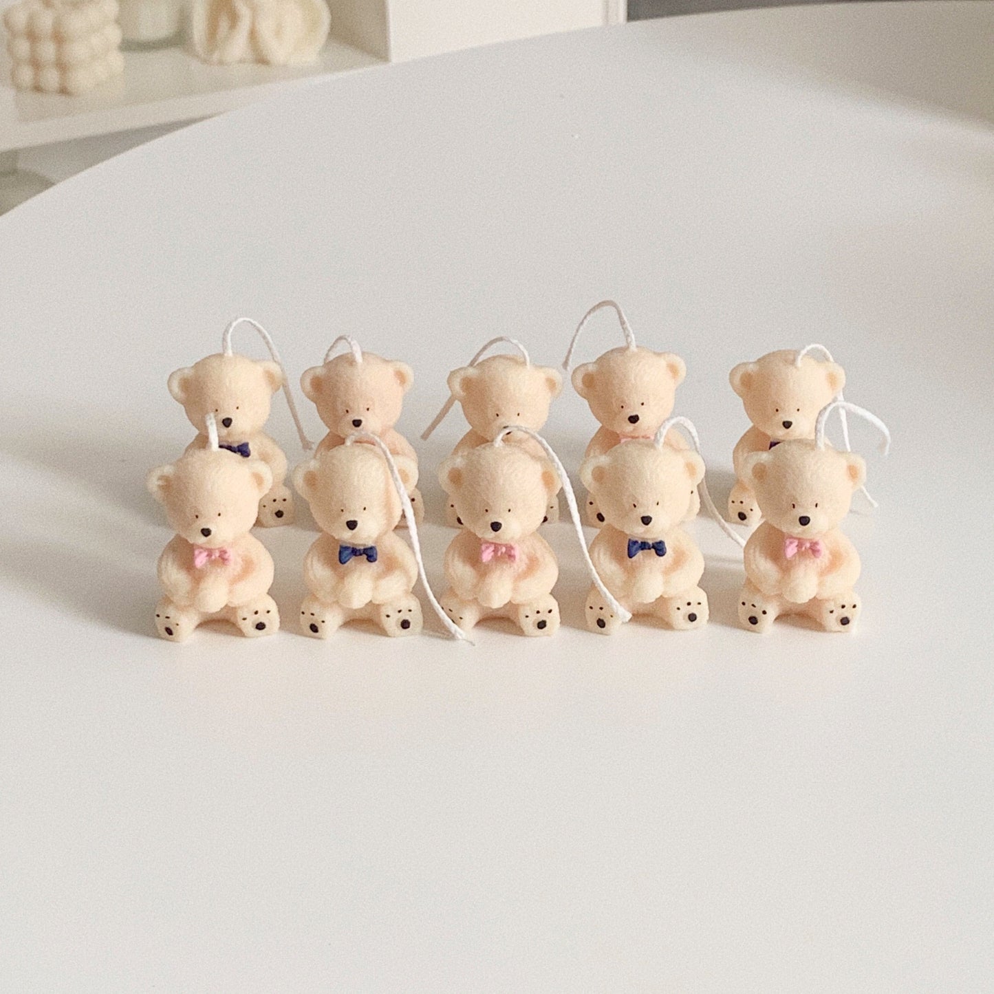 mini bear candle