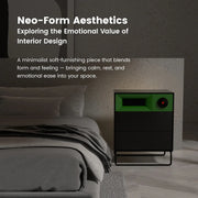 Bedside Table - Stereo Speakers